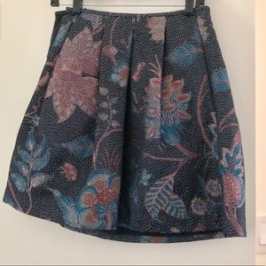 Tory Burch Embroidered Skirt